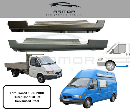 Transit outer sill door - sill, &