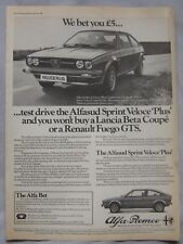 1981 Alfa Romeo Sprint Veloce