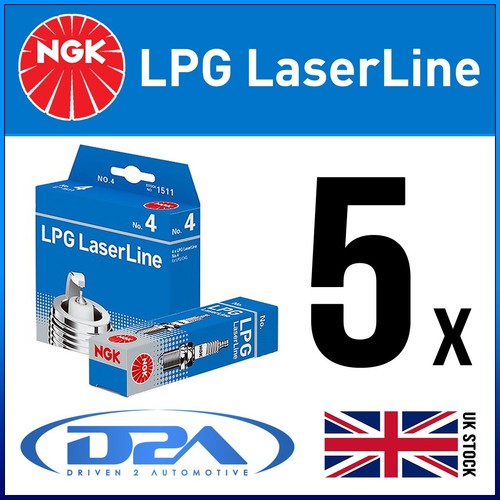 Ngk lpg6 spark plugs 1565 - lpg6,