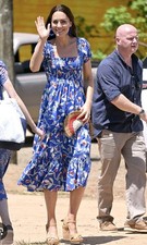 TORY BURCH SMOCKED TIERED