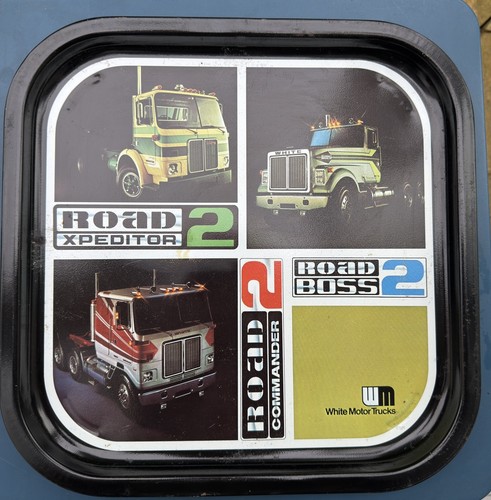 White motor semi trucks - motor,