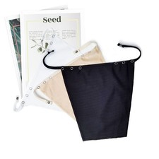 3 Pcs Clip-on Mock Camisole Bra Insert Overlay Modesty Panel Neutral Style Cami