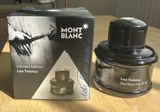 Montblanc 2015 Writers' Edition Leo Tolstoy Sky Blue
