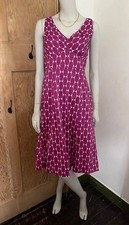 Boden Riviera Pink Midi Dress