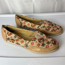 Frida Kahlo Canvas Flats Size