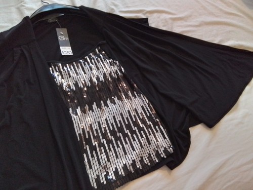 Ladies bonmarche sparkly top - ladies,