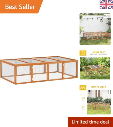 Elegant outdoor rabbit hutch - elegant,