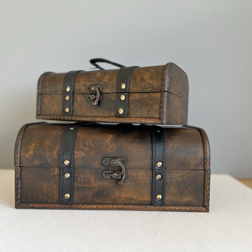 Set vintage wooden - set,