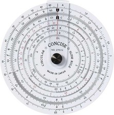 Concise Circular Slide Rule