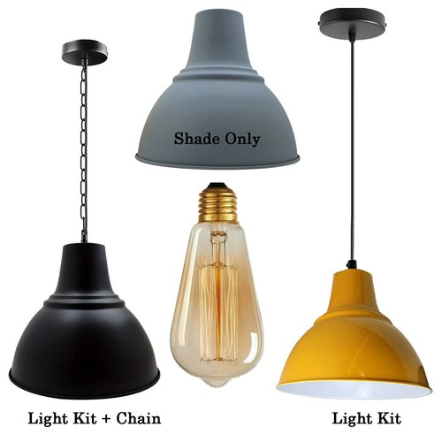 Industrial pendant light retro - pendant,