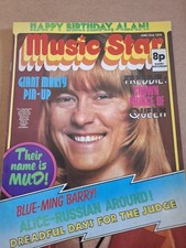 MUSIC STAR Magazine 22 JUNE 1974 Sweet Seekers Mud Queen Alice Barry Blue Mott