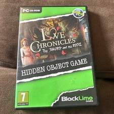 Love Chronicles The Sword and the Rose  - PC HIDDEN OBJECT GAME DVD-ROM PAL 