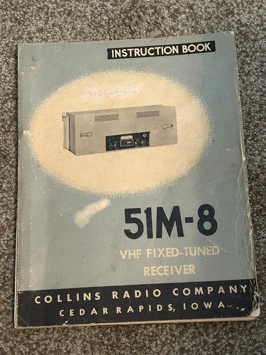 Collins 51m vhf fixed tuner - fixed,