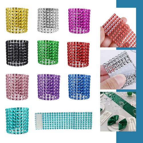 50pcs diamond napkin - napkin, holder