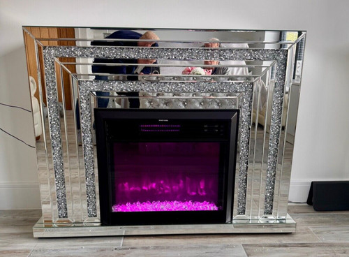 Diamond crush silver mirrored - crush,
