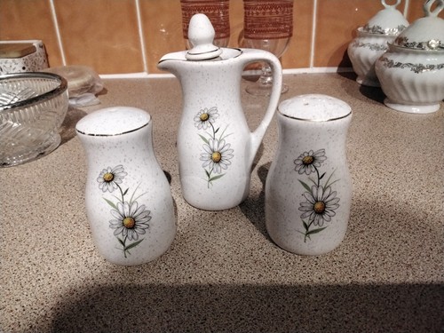 Vintage vinegar jug salt and - jug,