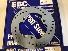 KAWASAKI ZZR250 EX250 H1-H14 1990-2003 (NOS) EBC REAR DISC MD4117