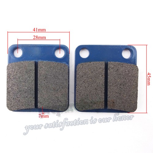 Rear disc brake pads for - rear, pit