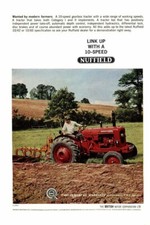 Vintage Nuffield 10/42 Tractor