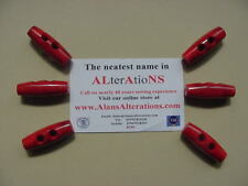 6 X RED MARBLE EFFECT DUFFLE