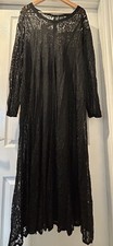 Gothic Sheer Full Flowing Maxi