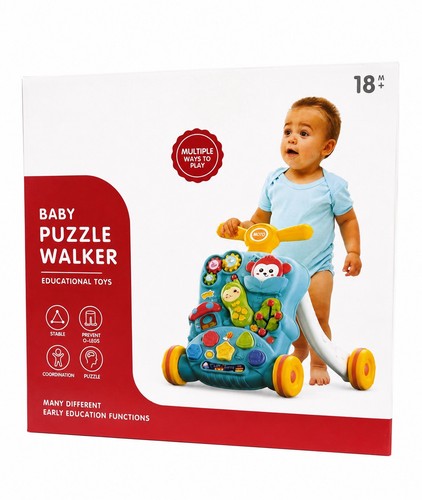 Interactive baby walker sit - sit, to