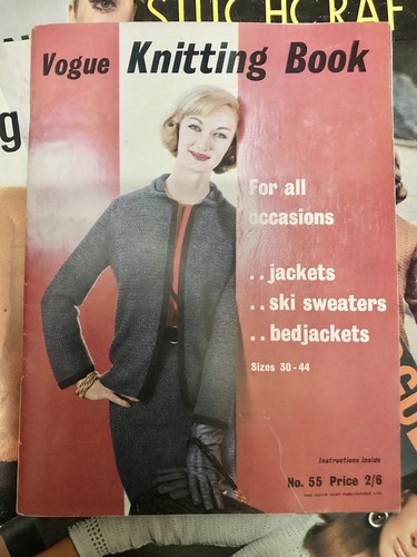 Vogue knitting book - knitting, 55