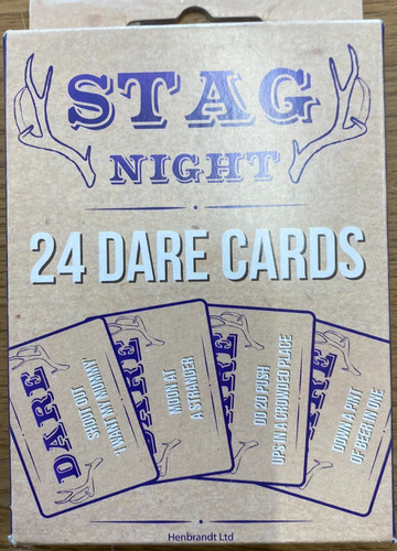 Stag dare cards pack fun - cards, 24