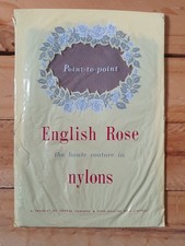 Vintage English Rose 30 Denier