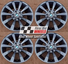 BMW 4x 19" GENUINE STYLE 218 GRAPHITE 8.5J ET14 ALLOY WHEELS fits E60 E61 S220G4