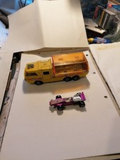 Matchbox Superfast Super king Racing Transporter And Car In Good Condition