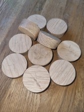 10x 25mm Oak Wood Plugs –