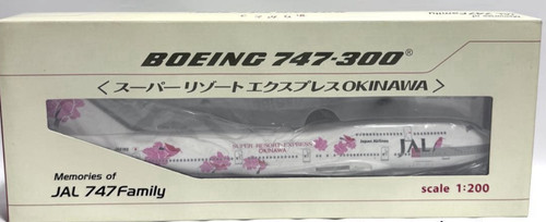 Jalux jal boeing - jal, 747-300