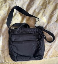 Marks & Spencer crossbody black bag 3 compartments for all essental items