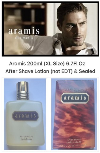 Aramis after shave boxed - shave,