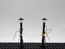 2X DIY LED Light Lamp Post