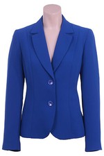 Busy Royal Blue Ladies Suit