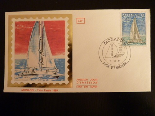 Monaco first day cover yvert - first,
