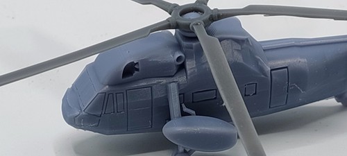 Model sea king helicopter - model,