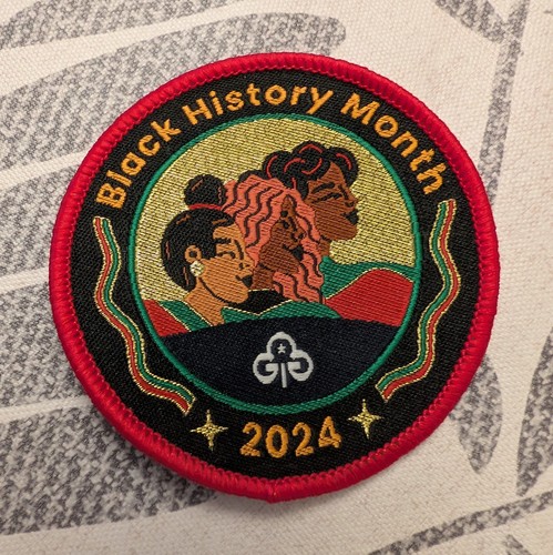 Girlguiding black history - black,