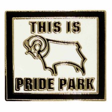 New Derby County Crest Pin