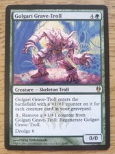 Magic the Gathering MTG Golgari Grave Troll