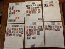 Old stamp collection bundle - old,
