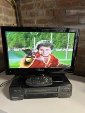 Mitsubishi HS-750V Video Cassette Recorder With Original Remote