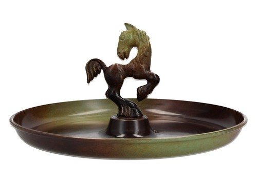 Ystad bronze swedish art deco - bronze,