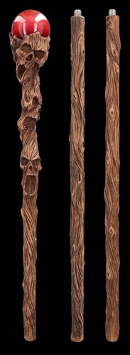 Wizard staff 170 skull - cm,