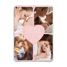 Mothers Day Four Photo Upload iPad Case for iPad Pro Air Mini