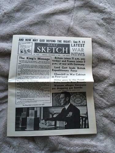 Ww2 britain declares war - declares,