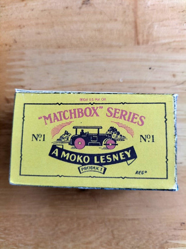 Matchbox lesney no1 - no1, aveling