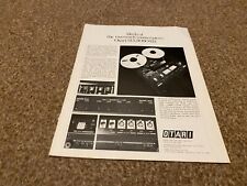 JBF11 ADVERT 11X8 THE OTARI MX5050-B2 TWO TRACK TAPE MACHINE